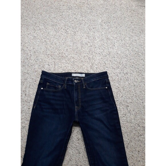 6 Athleta High-Rise Sculptek Tummy Control Dark Wash Skinny - Picture 6 of 11